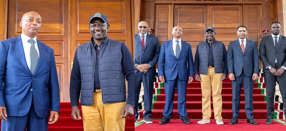 CAF’s Motsepe Visits Kenya For CHAN 2024 Preparations