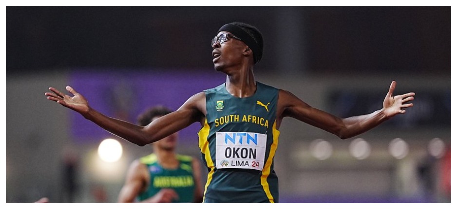 U-20 World Athletics: Udeme Okon Wins Gold for South Africa