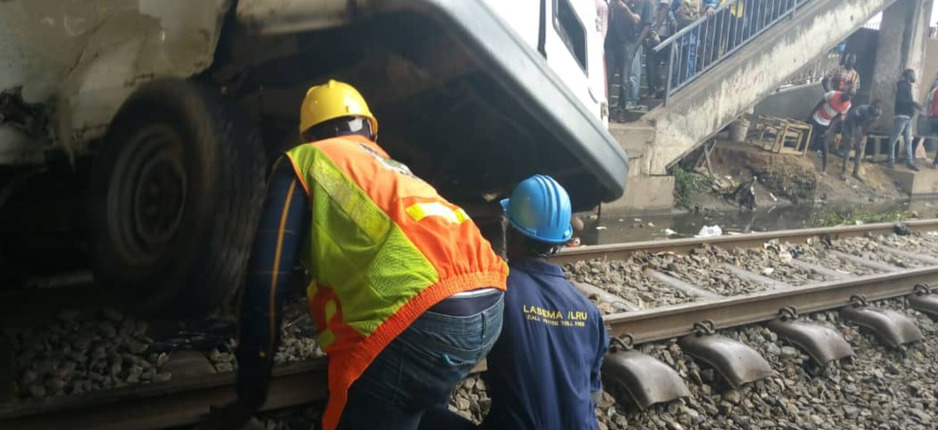 Tragedy as Train Crushes 50-Year-Old Man in Lagos