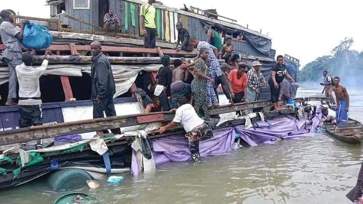 20 Lives Lost as Market Boat Explodes In Bayelsa River