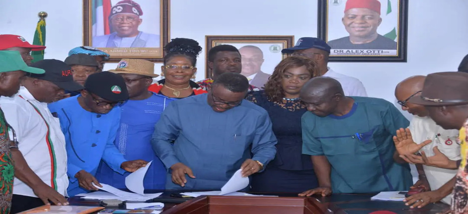 Abia Govt, NLC Sign Minimum Wage Agreement