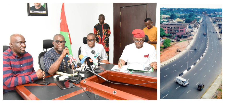 Abia Govt detains Engineer, Manager For Road Damage.