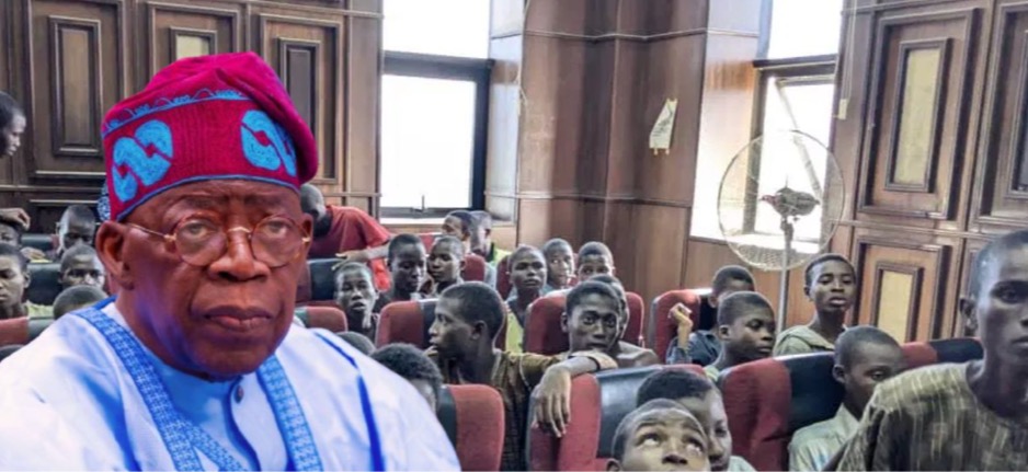 BREAKING:Tinubu Directs Release Of Minors Arrested over Protest 
