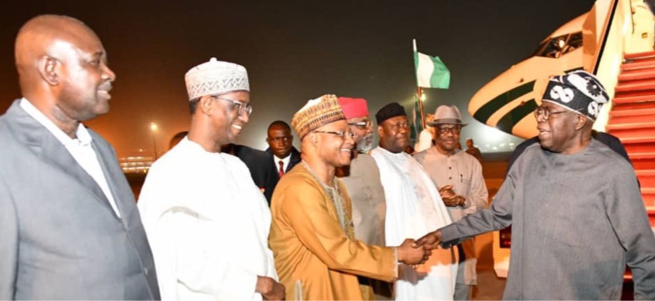 JUST IN: President Tinubu Returns From Two Weeks Vacation 