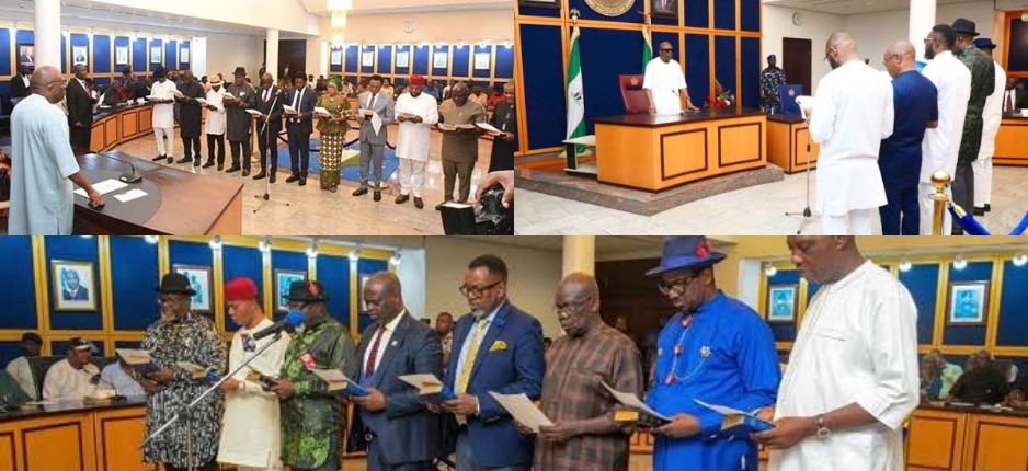 JUST IN: Gov Fubara Swears In Newly Elected LG Chairmen