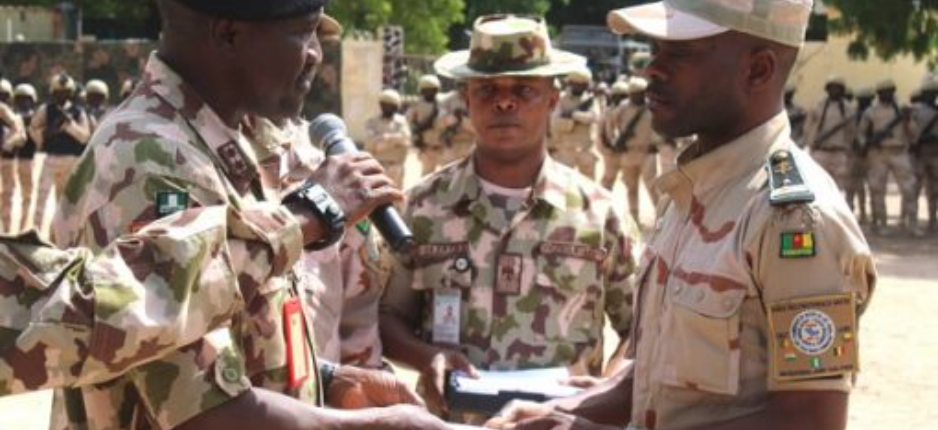 MNJTF Pays Tribute to Fallen Heroes, Honors Wounded Soldiers