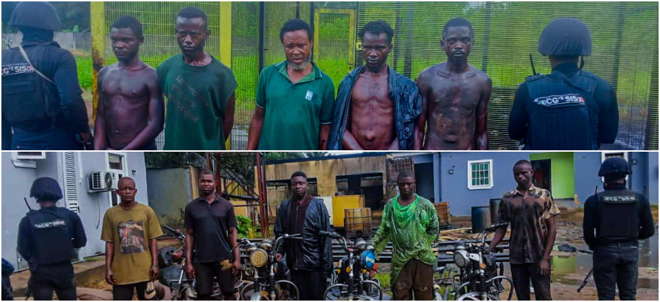 NSCDC Arrests 5 Suspected Crude  Oil Thieves in Abia 