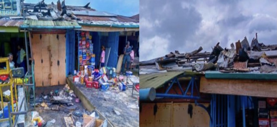 Calabar: Tesla Accessory Shop Reduced to Ashes in Fiery Blaze 