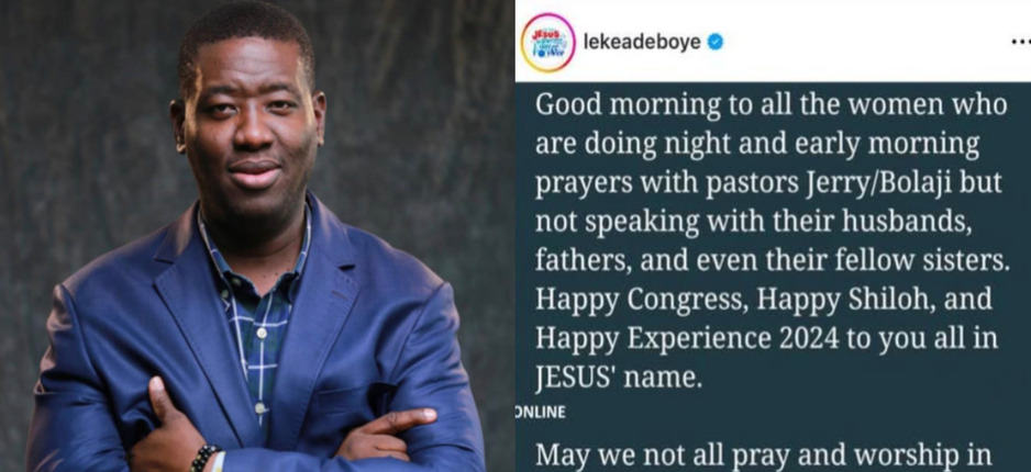 Leke Adeboye Sends Message To Women Joining Morning Prayers 