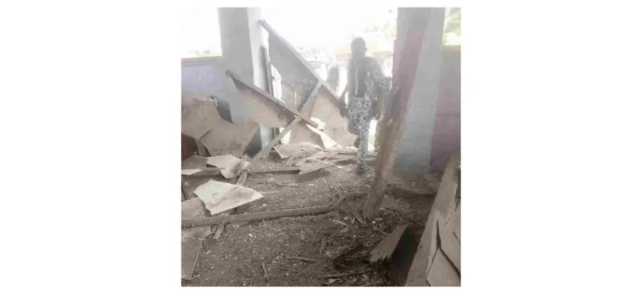 Courtroom Ceiling Collapses During Proceedings  in Abia