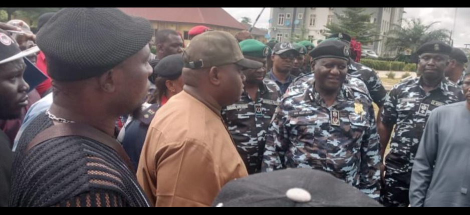 RIVERS CRISIS: New CP Visits, Inspects LG Secretariats Amidst Tight Security 